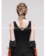 Devil Fashion Black Gothic Punk Sexy Top for Women