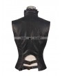 Devil Fashion Do Old Style Bronze Gothic Leather Waistcoat for Women