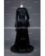 Medieval Night Black Gothic Vampire Medieval Dress