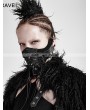 Punk Rave Black Gothic Punk Mask for Women