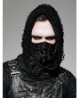 Punk Rave Black Gothic Punk Mask for Men