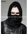Punk Rave Black Gothic Punk Mask for Men