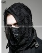 Punk Rave Black Gothic Punk Mask for Men