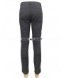 Devil Fashion Vintage Black Gothic Jacquard Pants for Men