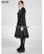 Punk Rave Black Gothic Two Wear Pettiskirt Cloak