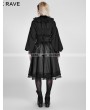 Punk Rave Black Gothic Two Wear Pettiskirt Cloak