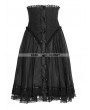 Punk Rave Black Gothic Two Wear Pettiskirt Cloak