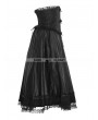 Punk Rave Black Gothic Two Wear Pettiskirt Cloak