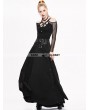 Devil Fashion Black High Waist Gothic Skirt