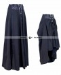 Devil Fashion Black High Waist Gothic Skirt