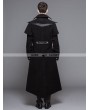 Devil Fashion Black Vintage Gothic Long Cape Design Coat For Men 