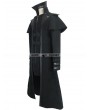 Devil Fashion Black Vintage Gothic Long Cape Design Coat For Men 