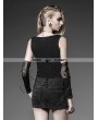 Punk Rave Black Gothic Metal Retro Style Skirt