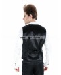 Punk Rave Black Gothic Palace Style Vest For Men