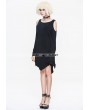 Devil Fashion Black Dark Style Gothic Bat Dress