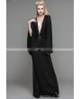 Devil Fashion Black Gothic Persephone Maxi Dress