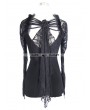 Devil Fashion Black Romantic Gothic Lace Shirt for Women