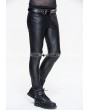 Devil Fashion Black Gothic Stripe Trousers for Men