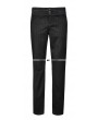 Punk Rave Black Gentleman Steampunk Striped Trousers for Men