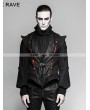 Punk Rave Black Gothic Century Palace Luxury Vest for Men