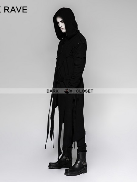 Punk Rave Black Gothic Darkly Punk Jacket for Men - DarkinCloset.com