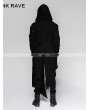 Punk Rave Black Gothic Darkly Punk Jacket for Men