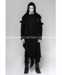 Punk Rave Black Gothic Darkly Punk Jacket for Men