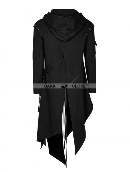 Punk Rave Black Gothic Darkly Punk Jacket for Men - DarkinCloset.com