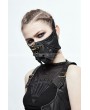 Devil Fashion Bronze Gothic Punk Bat Style Mask