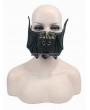 Devil Fashion Bronze Gothic Punk Bat Style Mask