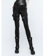 Punk Rave Black Gothic Punk belt Bag Jeans for Women