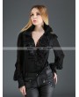 Pentagramme Black Palace Style Chiffon Blouse for Women