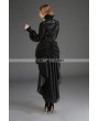 Pentagramme Black Gothic Irregular Lace Tailed Skirt