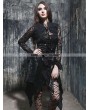 Pentagramme Black Gothic Long Sleeves Lace Short Cape