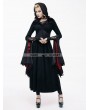 Devil Fashion Black Romantic Gothic Vampire Style Hooded Dress