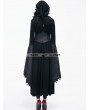 Devil Fashion Black Romantic Gothic Vampire Style Hooded Dress