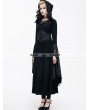 Devil Fashion Black Romantic Gothic Vampire Style Hooded Dress