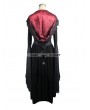 Devil Fashion Black Romantic Gothic Vampire Style Hooded Dress