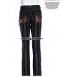 RQ-BL Coffee Industrial Stripe Steampunk Man Trousers