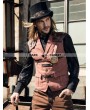 RQ-BL Brown Industrial Steampunk Man Vest