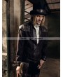 RQ-BL Coffee Industrial Steampunk Jacket for Men