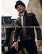 RQ-BL Coffee Industrial Steampunk Jacket for Men