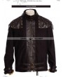 RQ-BL Coffee Industrial Steampunk Jacket for Men