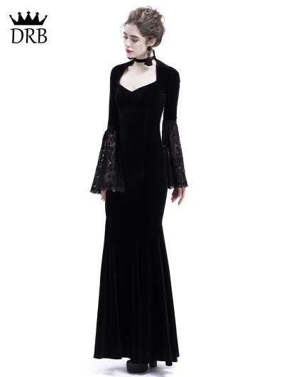 gothic mermaid dress