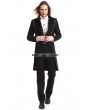 Pentagramme Black Gothic Vintage Swallow Tail Coat for Men