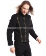 Pentagramme Black Gothic Vintage Short Jacket for Men