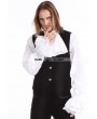 Pentagramme Black Gothic Vest for Men