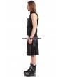 Pentagramme Black Gothic Punk Rock Waistcoat for Men