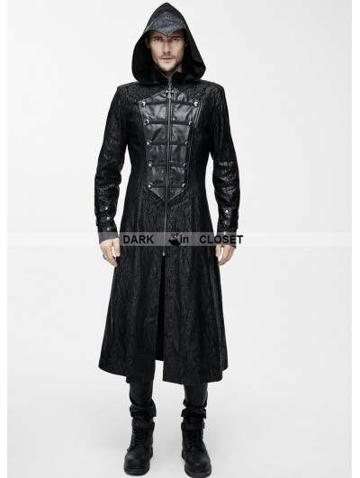 dark cloak coat