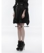 Punk Rave Black Gothic Punk High Waist Short Skirt